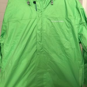 Vineyard Vines 1/4 zip rain jacket